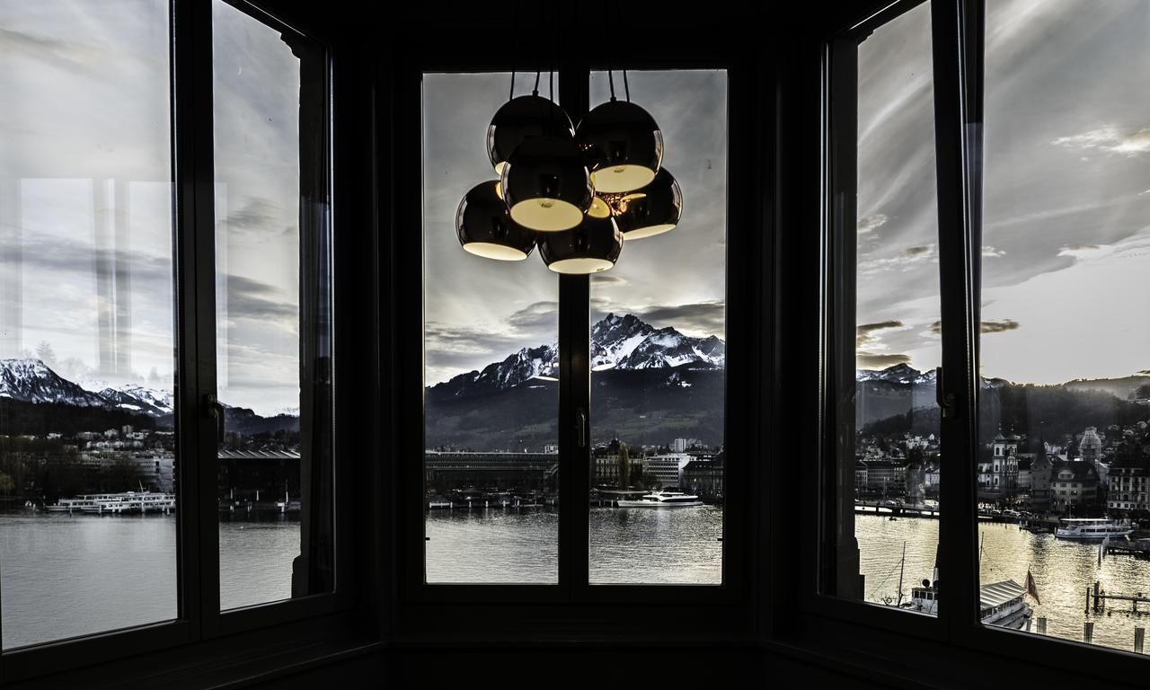 Lucerne Lake View Apartments Luaran gambar