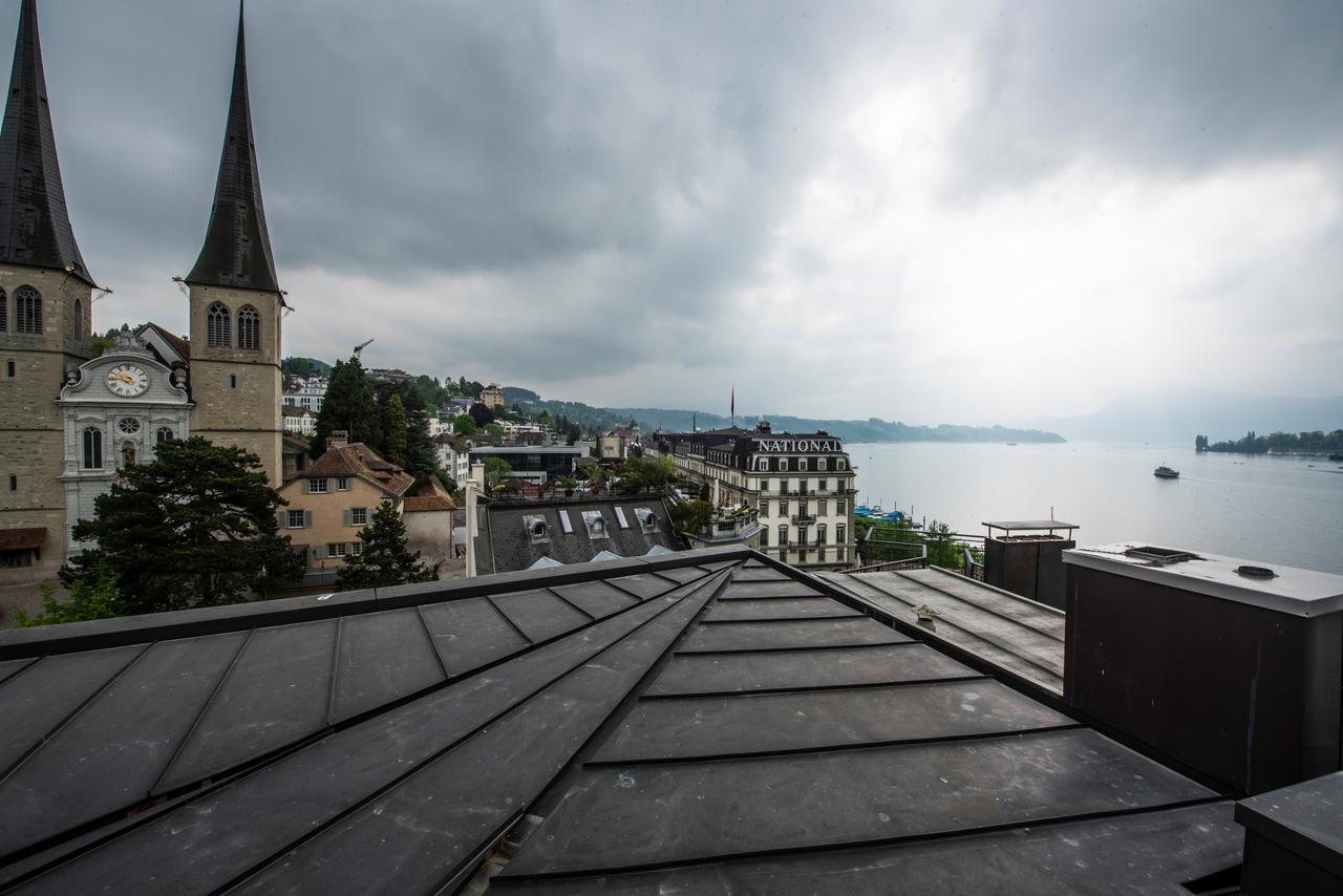 Lucerne Lake View Apartments Luaran gambar